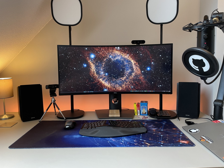 Photo of home office setup